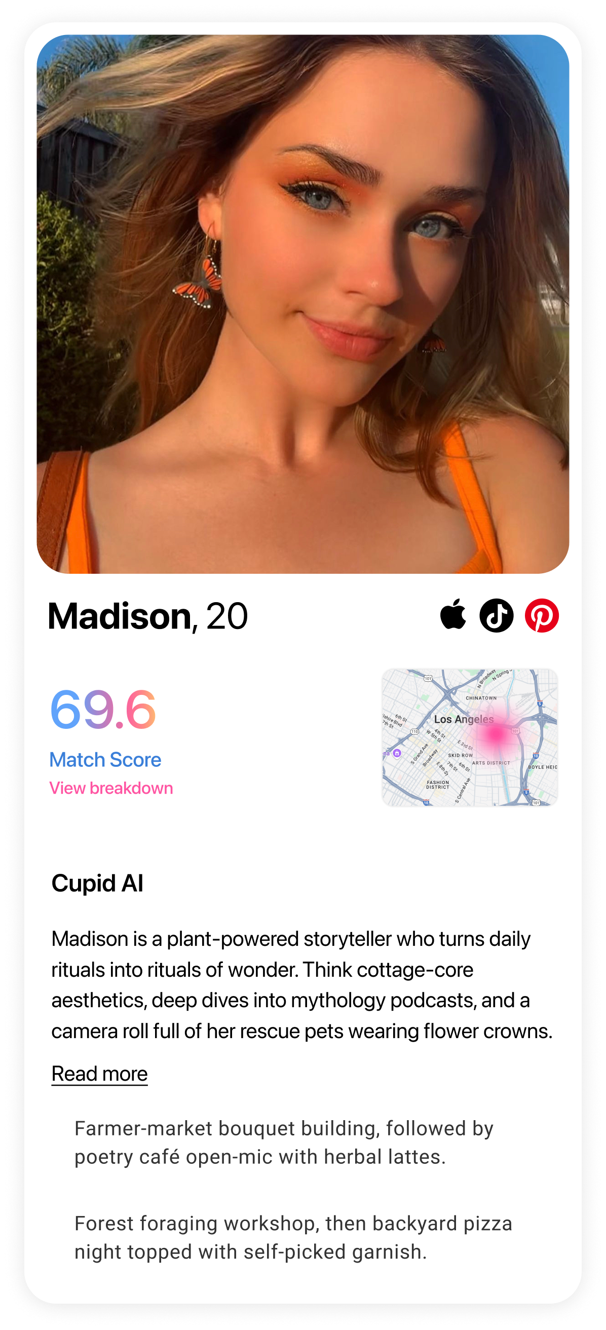 Madison profile preview